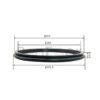 Floating Seal XKAH-00820 Fit Hyundai Excavator R55-7 R55-7S R55-7A R55-9 R55-9S R60CR-9 R60CR-9A