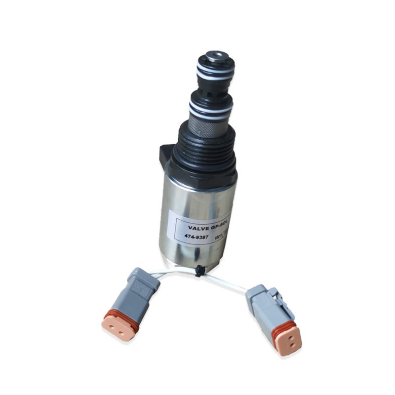 Solenoid Valve 474-9387 302-3811 Fit Caterpillar Wheel Loader CAT966F