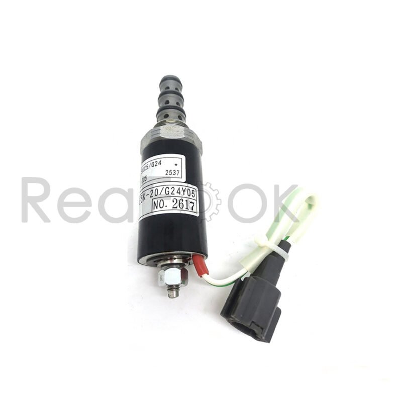KWE5K-20G24Y05 Solenoid Valve Fit Kato Excavator HD820 HD1023