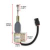 3932530 Shut off Solenoid 24V Fit Hyundai Excavator R220-5 R210-3