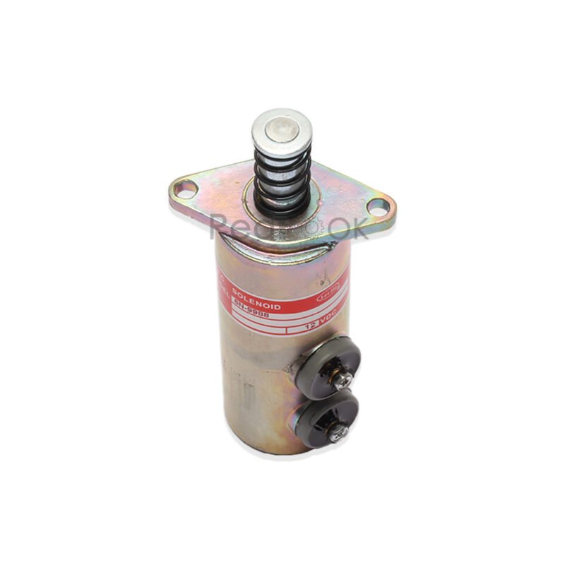 6N-9988 Shut-off Solenoid 12V Fit Caterpillar Excavators Generators Truck Engines Paving Compactors 225 3208 PR-1000 PS-500 CB614