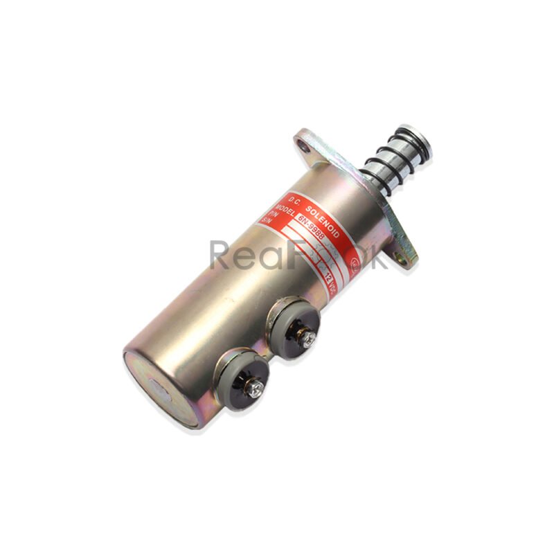 6N-9988 Shut-off Solenoid 12V Fit Caterpillar Excavators Generators Truck Engines Paving Compactors 225 3208 PR-1000 PS-500 CB614