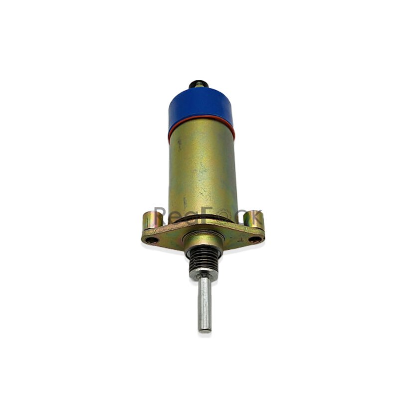 155-4653 Flange Mount Latching Solenoid Shut off Solenoid 24V Fit Caterpillar Excavator CAT330 330B 350 Motor Grader  12G 140G 140H 14H 16H