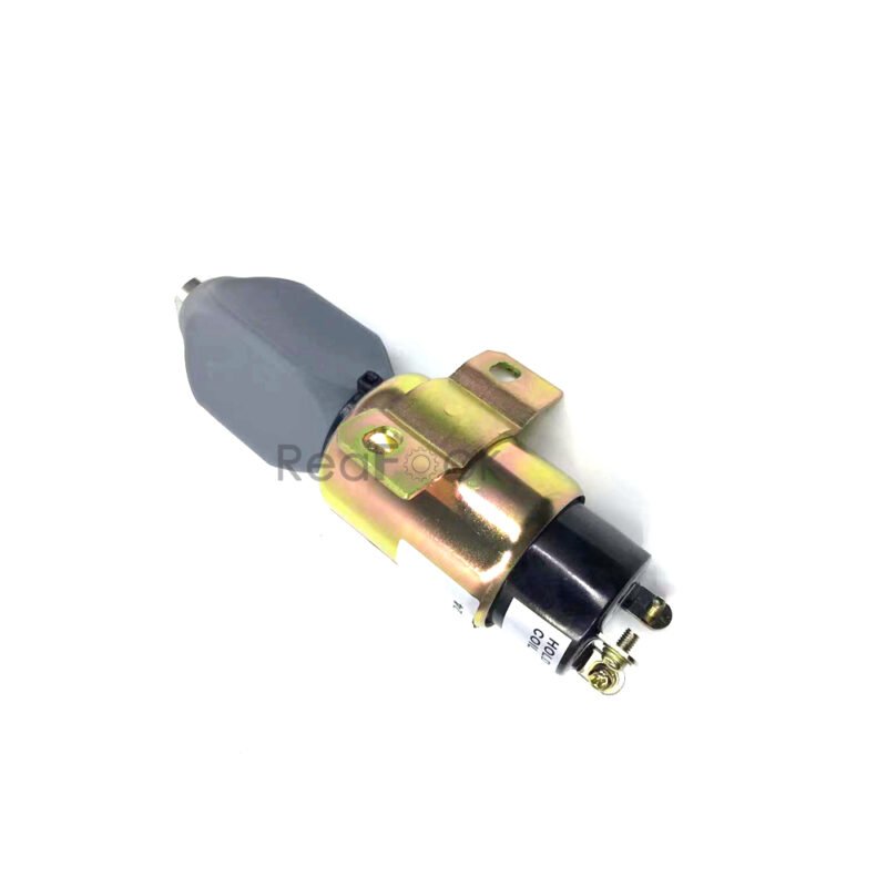 Engine Shut off Solenoid 3864274 24V Fit Caterpillar Excavator E200B E320