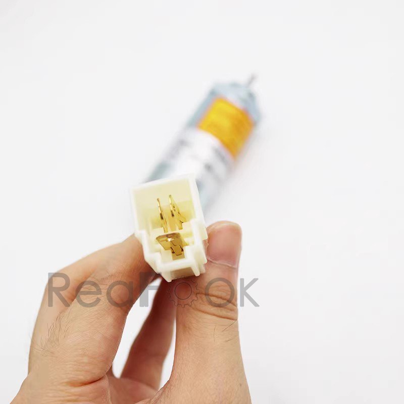 Shut off Solenoid 897209-1152 24V Fit Hitachi Excavator EX40U EX55 EX58 ZX55 Zx75UR-3 ZX75US-3 Kobelco SK55 SK80 SK75-8