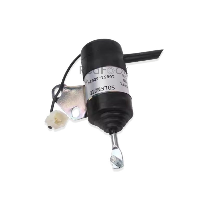 Fuel Stop Solenoid Valve 16851-60014 16851-60011 12V Fit Kubota Z482 D902 D722  Mower Tractor RTV900