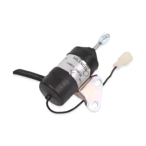 Fuel Stop Solenoid Valve 16851-60014 16851-60011 12V Fit Kubota Z482 D902 D722  Mower Tractor RTV900