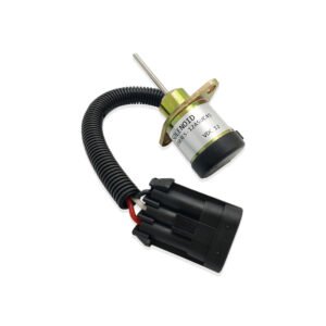 Fuel Stop Solenoid 6691498 1G925-60011 1503ES-12A5UC4S 12V Fit Kubota Engine Bobcat S185 Skid Steer