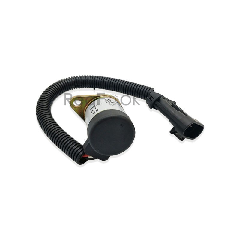 Fuel Stop Solenoid 6691498 1G925-60011 1503ES-12A5UC4S 12V Fit Kubota Engine Bobcat S185 Skid Steer