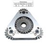 Swing Reduction Planetary Carrier Assy 100502-00233 Fit Doosan Excavator DX60R DX53W DX55 DX55W DX57W-5 DX62R-3 DX63-3 W55W E60 E62