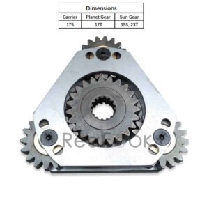 Swing Reduction Planetary Carrier Assy 100502-00233 Fit Doosan Excavator DX60R DX53W DX55 DX55W DX57W-5 DX62R-3 DX63-3 W55W E60 E62