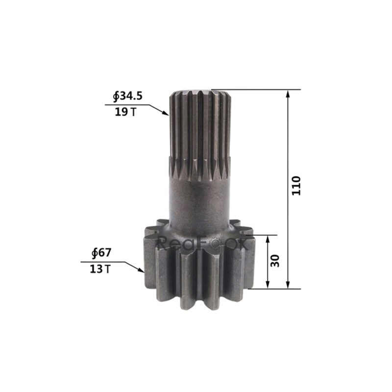 Travel Sun Gear 205-27-71550 Fit Excavator Komatsu PC200-3 PC200-5C PC200-5Z
