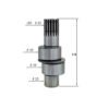 PC60-6 Crank Shaft 12 Travel Reduction Crank Shaft TZ910B1009-00 Fit Excavator Komatsu PC60-6 PC70-7 PC75UD-2 PC75UU-2