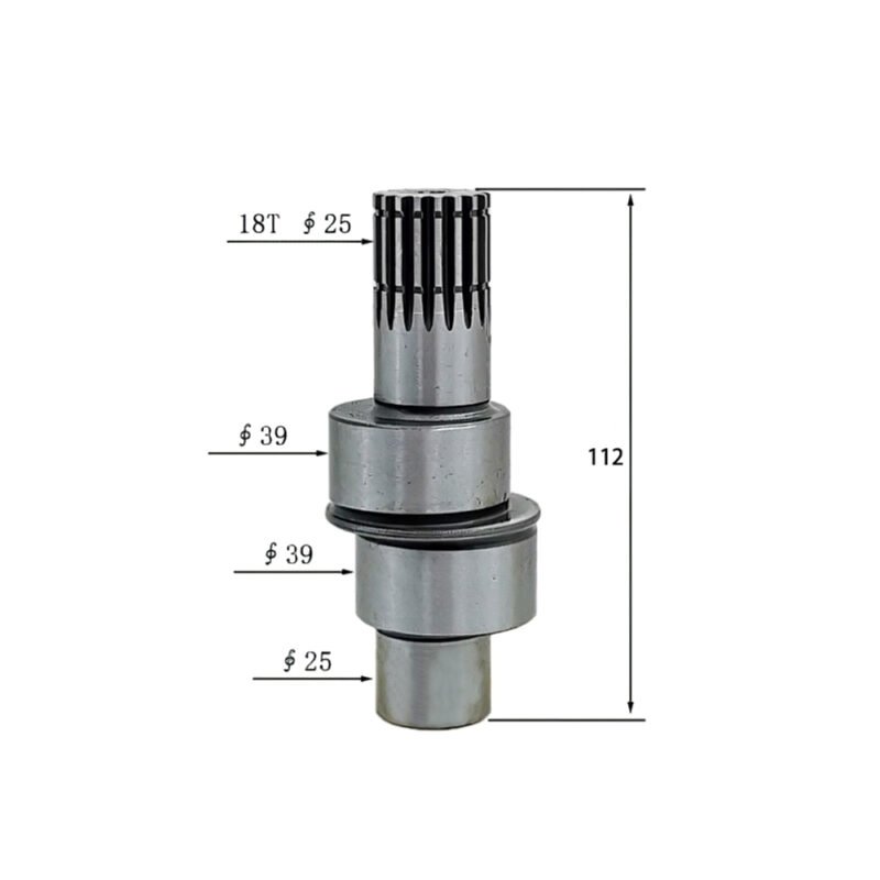 Travel Reduction Crank Shaft 18S Fit Excavator Komatsu PC60-7 PC70-7 PC75UU-3