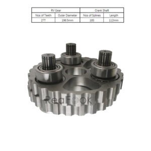 PC60-7 PC75UU-2 TZ500D1104-00 RV Gear Assy 2 Travel Reduction RV Gear Assy TZ500D1104-00 TZ500D1204-00 Fit Excavator Komatsu PC60-7 PC70-7 PC75UU-3