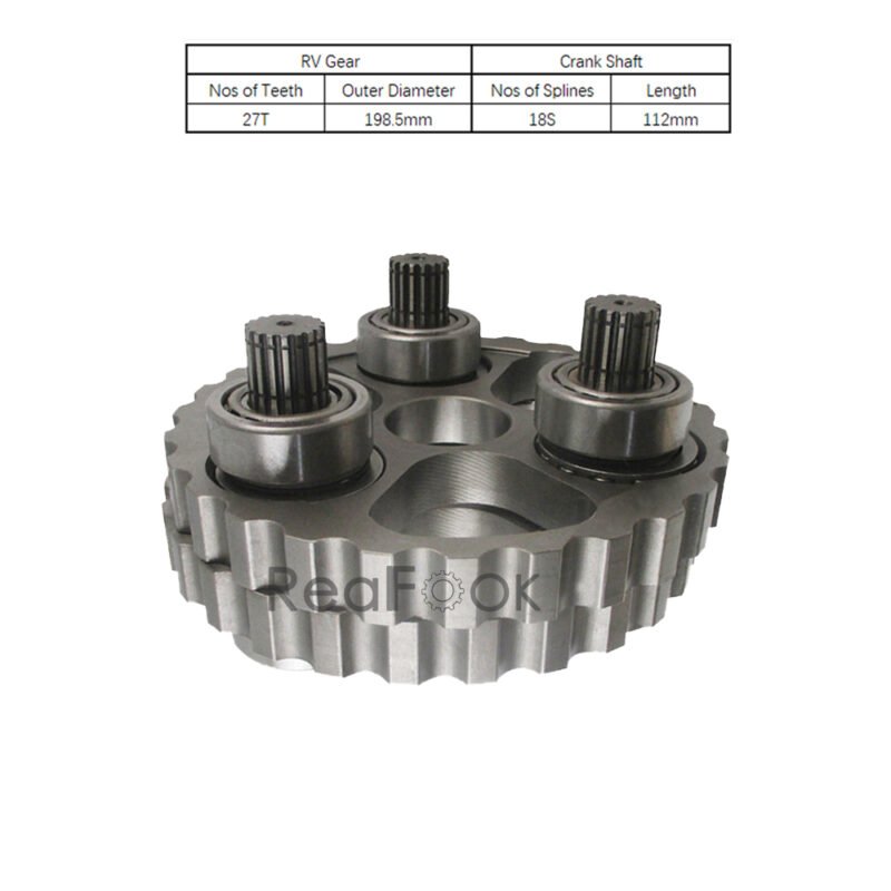 Travel Reduction RV Gear Assy TZ500D1104-00 TZ500D1204-00 Fit Excavator Komatsu PC60-7 PC70-7 PC75UU-3