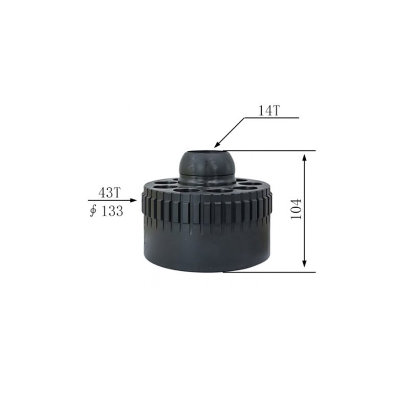 Swing Motor Cylinder Block 0788805 Fit Excavator Hitachi ZX200 ZX210 ZX230 ZX240 ZX250 ZX470 ZX500LC