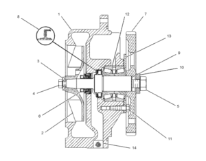 135 4926 Water Pump Diagram