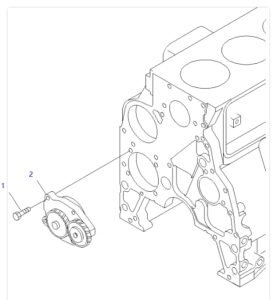 4D102 Oil Pump Diagram