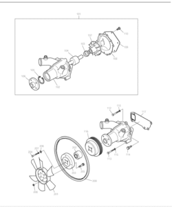 65.06500 6402A 65.06500 6144 65.06500 6144A Water Pump Diagram
