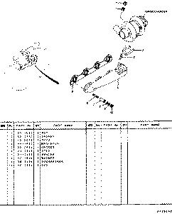 CAT311 5i 7892 Manifold Diagram