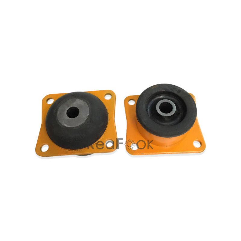 4PCS Engine Mounting Rubber 2161-9404 2161-940 Fit Excavator Doosan Solar 130LC-V 150LC-V 170LC-V 220LC-V 250LC-V 290LC-V, Daewoo DH220-5