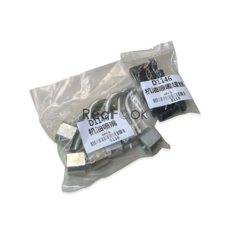 Oil Spray Nozzle 65.01601-6003 and Relief Valve Assy 65.05405-6001 Fit Excavator Doosan Solar 250LC-V 290LC-V 300LC-V 300LL DL250A DX300LCA