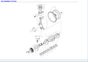 DX340 DX420 Engine Driving System Diagram 2