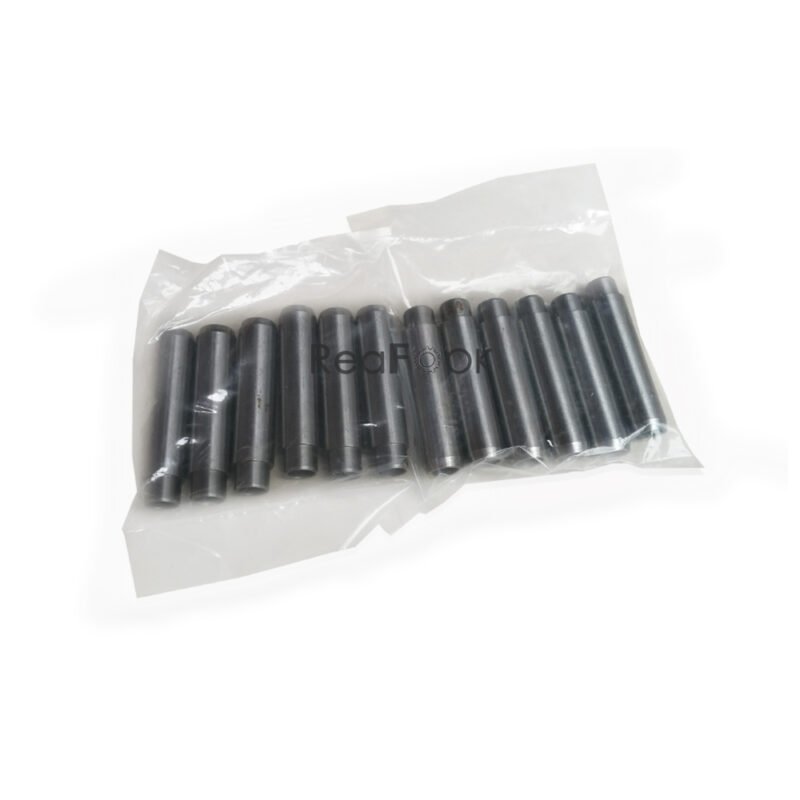 12 PCS of Engine Valve Guide 65.03201-1008E 65.03201-1008F 65.03201-1062 Fit Excavator Doosan Solar 330LC-5 340LC-5 420LC-5 470LC-5 500LC-5 DX420