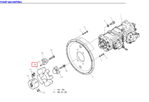 DX500LCV K900094 Coupling Element Diagram