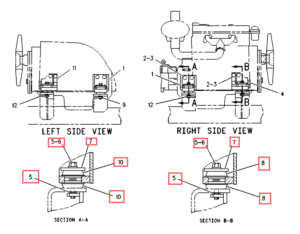 E306 307 Engine Mount Diagram