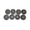 8PCS Engine Mounting Rubber 109-9350 109-9369 Fit Excavator Caterpillar CAT318C 319C 320B 320C 322C 325B 32C 329D