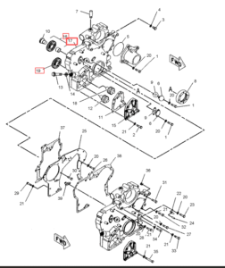 E319C 320C 178 6539 Oil Pump Diagram