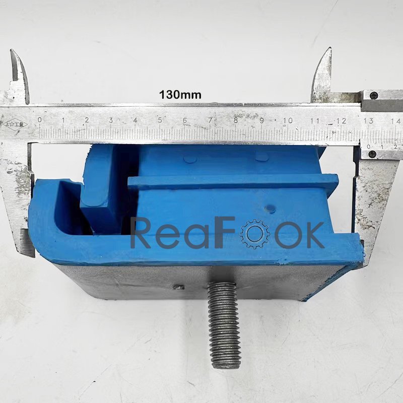 6PCS Engine Mounting Rubber 4177883 4255652 Fit Excavator Hitachi EX100 EX100-2 EX100-3 EX120-2 EX120-3