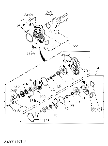 EX470 ZX470 5G 6WG1 1 13650112 6 Water Pump Diagram