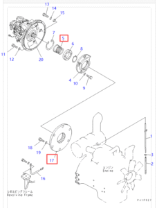 PC128 203 01 67160 Coupling Diagram