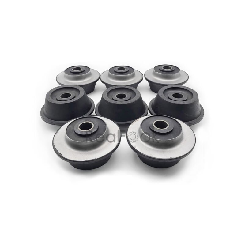 8PCS Engine Mount Cushion 207-01-35140 Fit Excavator Komatsu PC400-3 PC400-5 PC400-6 PC400-7 PC400-8 Bulldozer D65EX-15