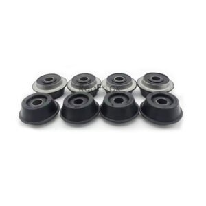 8PCS Engine Mounting Rubber Cushion YN02P01022P1 Fit Excavator Kobelco SK200-6 SK210LC-6E SK235SR SK250LC-6E SK298-8
