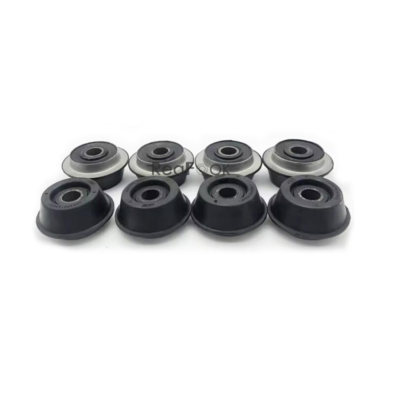 8PCS Engine Mounting Rubber Cushion YN02P01022P1 Fit Excavator Kobelco SK200-6 SK210LC-6E SK235SR SK250LC-6E SK298-8