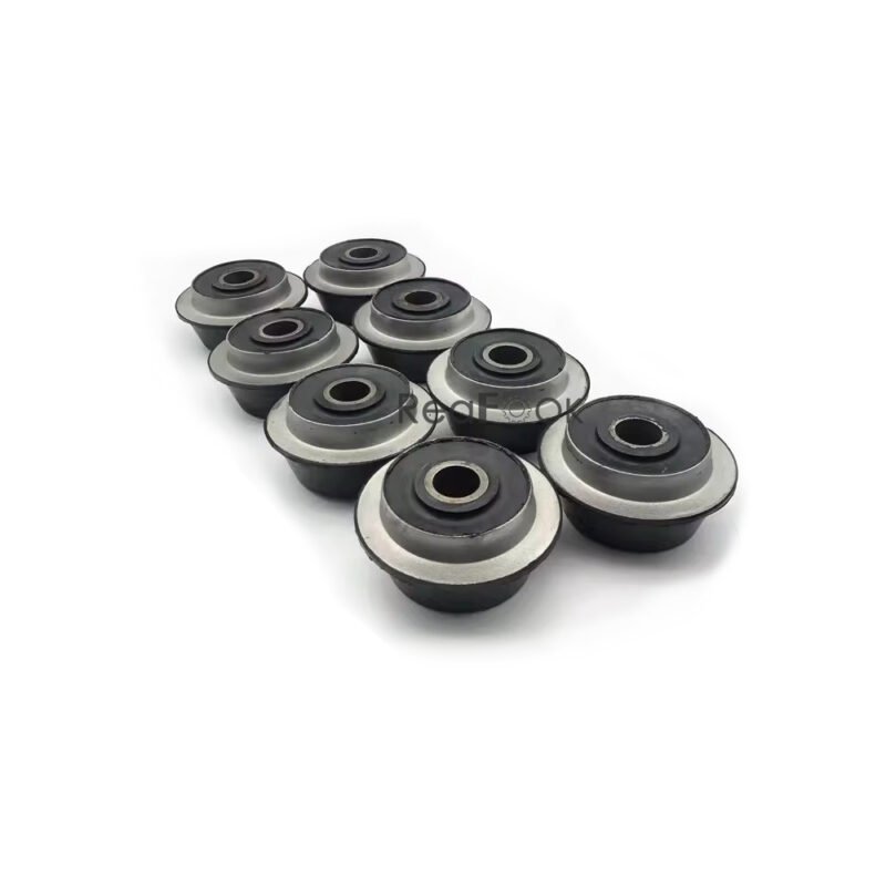 8PCS Engine Mounting Rubber Cushion YN02P01022P1 Fit Excavator Kobelco SK200-6 SK210LC-6E SK235SR SK250LC-6E SK298-8