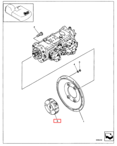 SK330LC 6E LC30P00007F1 Coupling Joint Diagram 1