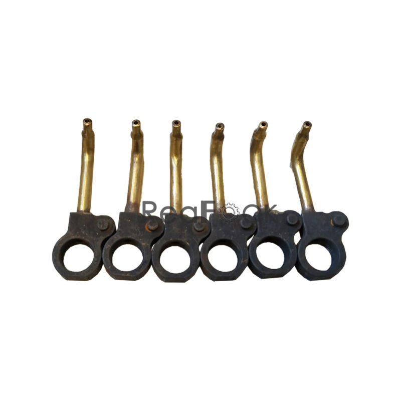 ZX470-5G 6WG1 1-13342139-1 Piston Cooling Oil Jet 2 Piston Cooling Oil Jet 1-13342139-1 and Joint Bolt 1-13349014-0 Fit Excavator Hitachi ZX450 ZX450-3 ZX470H-3 ZX470-5G ZX500LC ZX870-5G