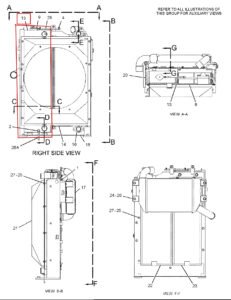 281 3625 Radiator Diagram
