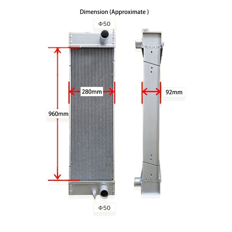 Radiator 281-3625 Fit Excavator Caterpillar CAT311D CAT312D CAT313D
