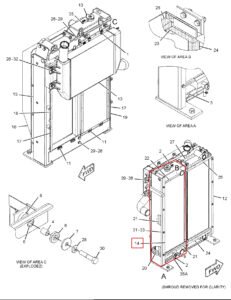 355 1354 433 1674 Radiator Diagram