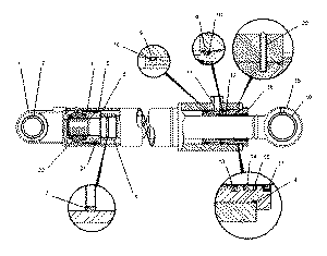 CAT312 4i 8913 Boom Cylinder Seal Kit Diagram