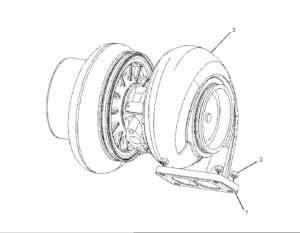 CAT330D 250 7700 Turbocharger Diagram