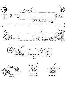 E305.5 274 7114 Boom Cylinder Seal Kit Diagram 1