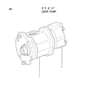 EX60 4397673 Gear Pump Diagram