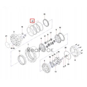 SANY SY135 GM20VL Travel Reduction Diagram 1
